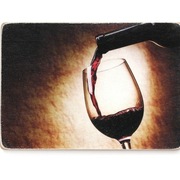 Drewniany poster "Wino"