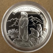 Moneta 20 zł 2006 Ag 925 Zwierzęta Świata: Świstak