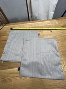 Dwie poduszki osobne 40/40 cm beżowe