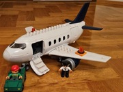 Duży samolot LEGO DUPLO ok 50 cm wraz z samochodem