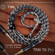 TRN T6 Pro 2PIN-S,16-core, Wtyki EZ-Swap2.5,3.5,4.4mm Black & White 