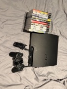 PS3 Slim 320GB + zestaw 10 gier