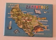 Magnes na lodówkę Zakyntos Zakynthos Greece Wyspa żółwi Grecja Grecja(41)