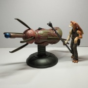 Star Wars 1 Mroczne Widmo-Jar Jar Binks+Działko Szturmowe