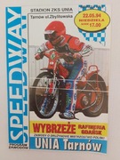Unia Tarnów-Wybrzeże Gdańsk 1994, program żużel