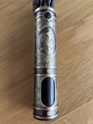 Maszynka do włosów + trymer Solati – bezprzewodowa, LCD, premium (złota)