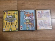 Trzy plyty do gry SIMS