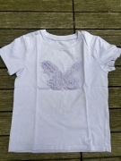 T-shirt dla dziewczynki z motylkiem 116