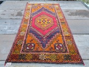 Ręcznie tkany turecki dywan z Anatolii Milas107 x 217 cm