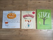 Oliver Jeffers zestaw 3 książek EN | Stuck | Hueys | Book Eating Boy