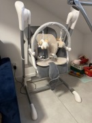 Carrello Cascata 3w1 huśtawka, krzesło do karmienia Leżak 