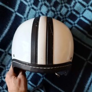 Kask Orzeszek z epoki PRL-u WSK, SHL, KOMAR. 