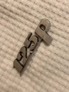 Emblemat chromowany FIAT 125p