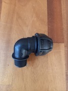 Kolano skręcane złączka PE M 16x1/2'' GZ FISH  Do nawadniania