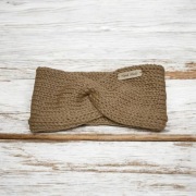 Ręcznie Robiona Opaska z 100% Wełny – Idealna na Wiosnę i Jesień