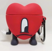 Apple Airpods Pro 2 etui serce czerwone serucho 