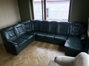 Duży narożnik skorzany