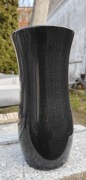 Wazon granitowy czarny Szwed (Wład gratis) 