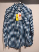 Niebieska koszula w kratkę Cool Club 170cm