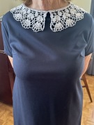 Kołnierzyk do sukienki/bluzki na szydełku