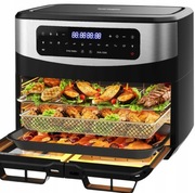 ICEAGLE  KDF-5511D FRYTKOWNICA BEZTŁUSZCZOWA AIRFRYER DWUKOMOROWY