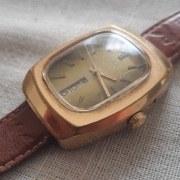 Zegarek męski vintage SLAVA lata '70te CCCP, 26 kamieni.