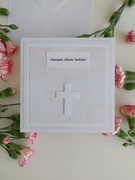 Kartka Chrzest Święty handmade PROMOCJA!