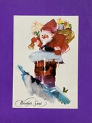 Janusz Grabiański Pocztówka Boże Narodzenie 1971