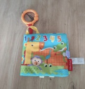 Miękka Książeczka książka sensoryczna niemowleca zawieszka fisher price