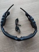 Okulary słoneczne z Bluetooth słuchawki rozmowy,MP3  rower spacer lato 