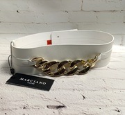 Guess nowy pasek damski biały z metka rozmiar M