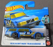 HOT WHEELS  .   VOLVO 240  DRIFT WAGON   .  autko resorówka
