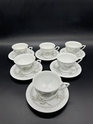 Rosenthal Maria jeżyna, porcelana vintage, filiżanki do kawy, zestaw kawowy