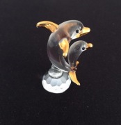 Kryształowa figurka delfiny