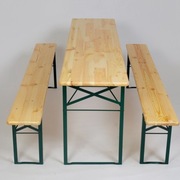 POLSKI ZESTAW KOMPLET BIESIADNY PIWNY STÓŁ ŁAWKI 80 x 220 cm