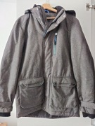 F&F kurtka męska zimowa szara S