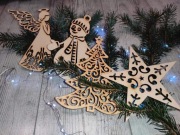 Bombki na choinkę, ozdoby świąteczne, 