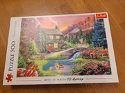 Puzzle 500 el. Górska sielanka Tref