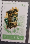 Polska 2995 Stare zegary 1988
