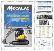 Mecalac 8MCR Service Manual Instrukcja serwisowa SN od 130040