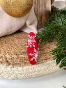 spinka do włosów.handmade.dla dziewczynki.sylwester.na święta.ozdoby.