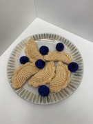 Pierożki szydełkowe,jedzenie dla lalek,zabawa w sklep,kawiarnia