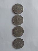 Moneta 50zł 4 sztuki 1980 1981 1982 1983