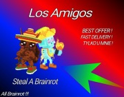 Roblox Steal A Brainrot Los Amigos 195m/s NAJTANIEJ !