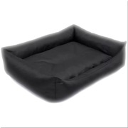 Duże Legowisko dla psa lub kota 90x75 cm czarne 
