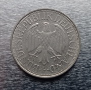 Wyprzedaż Kolekcji  = =  1 deutsche mark 1975  " F " = Niemcy = 