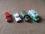 Autka Samochodziki - zestaw furgoników małych