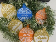 Bombki świąteczne z twoim imieniem na zamówienie