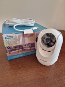 NIANIA ELEKTRONICZNA KAMERA OBROTOWA TRYB NOCNY z mikrofonem HD WI-FI ŻYWO