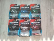 Majorette Mercedes AMG Premium 6/6 komplet G63 GT63 SL63 A35 GLC63 CLE